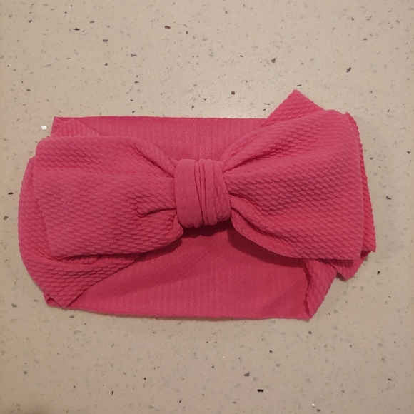 Newborn Infant Baby Oversized Bow Headband - Picture 3 of 9